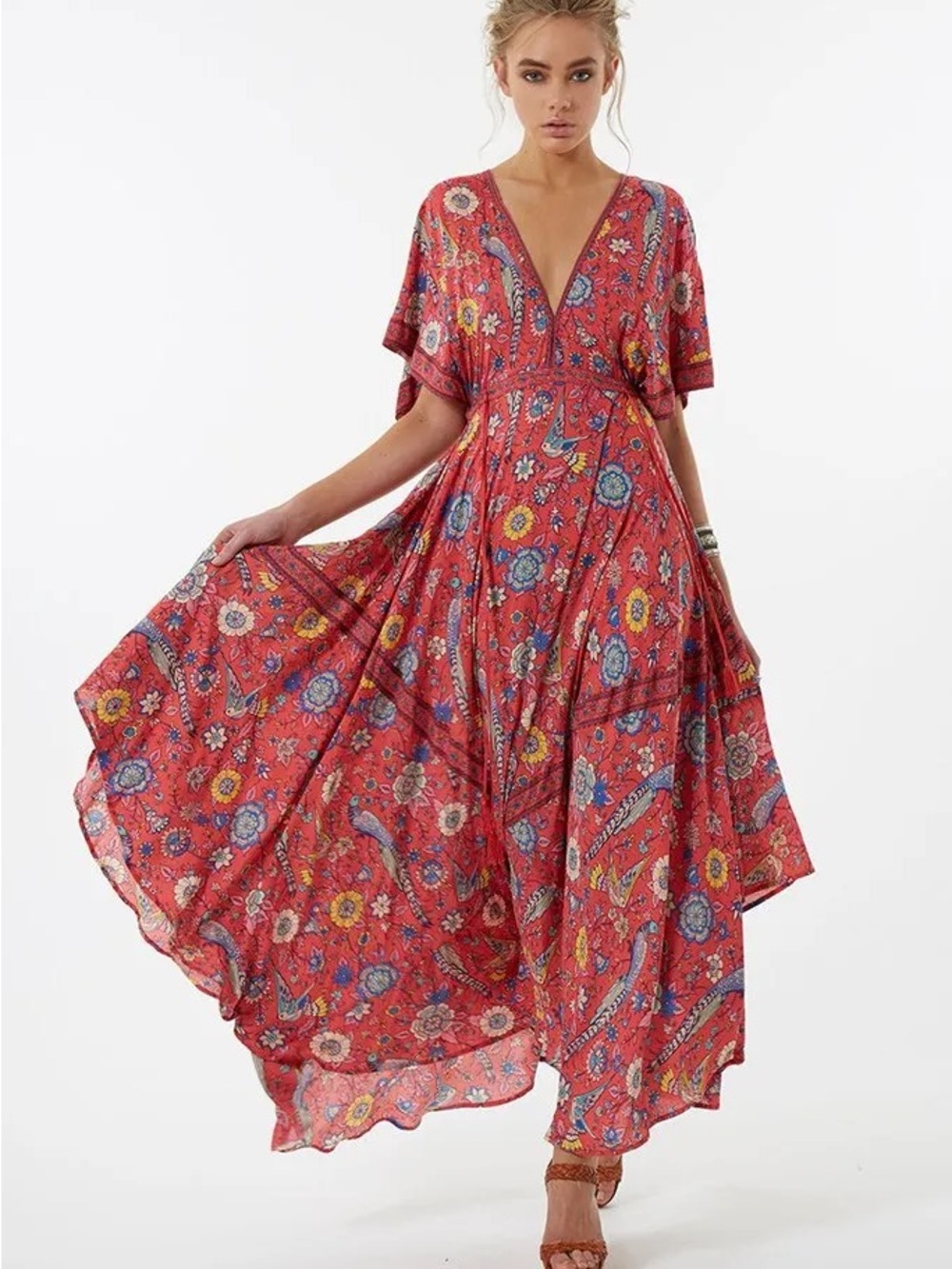 Spell Lovebird Half Moon Dress - Picture 3 of 13